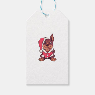 Hunde-Weihnachtsmannmütze - Weihnachten _2 Geschenkanhänger