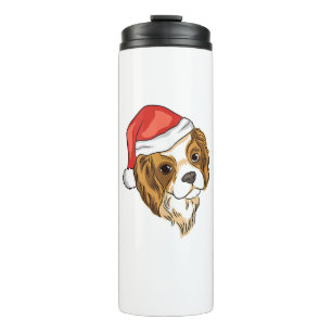 Hunde-Weihnachtsmannmütze - Weihnachten _7 Thermosbecher