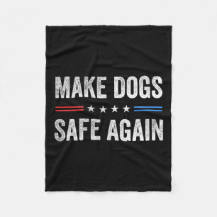 Hunde wieder in Sicherheit bringen - Funny Electio Fleecedecke