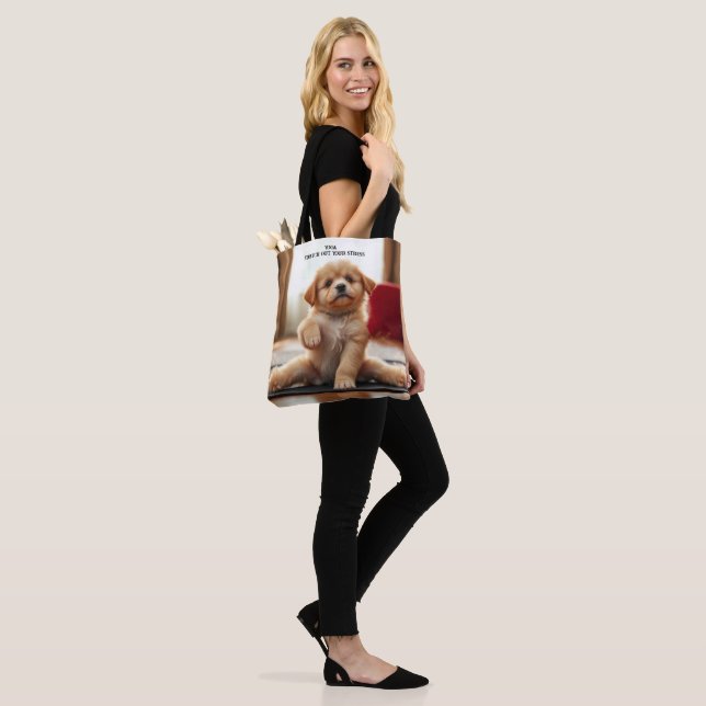 Hunde Yoga Tasche (Am Model)