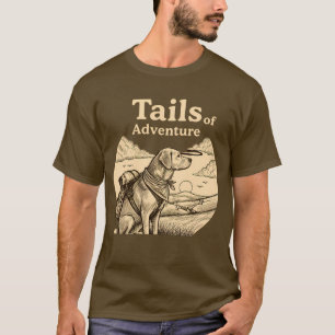 Hundeabenteuer-Schwänze Lustiges Hundebesitzer Wan T-Shirt