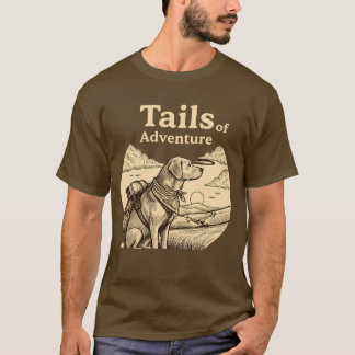 Hundeabenteuer-Schwänze Lustiges Hundebesitzer Wan T-Shirt