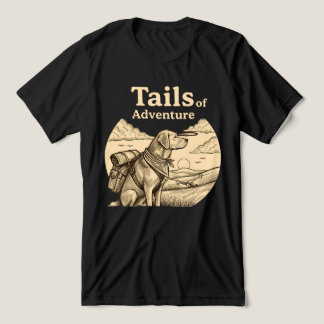 Hundeabenteuer-Schwänze Lustiges Hundebesitzer-Wan Tri-Blend Shirt