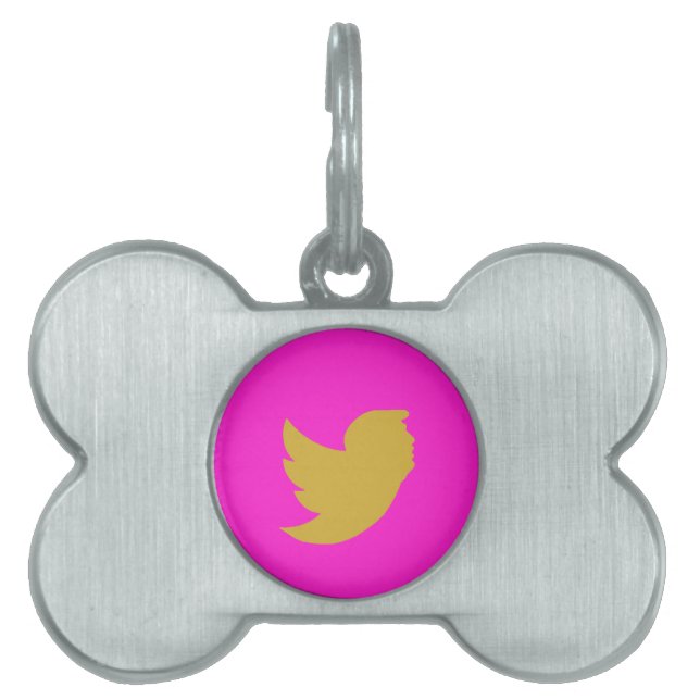 Hundeanhänger Charm Tiermarke (Vorderseite)