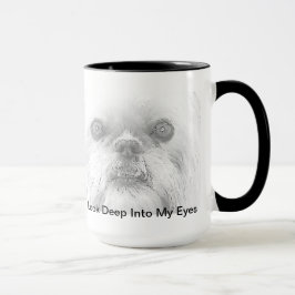 Hundeaugen Tassen-Brüssels Griffon Tasse