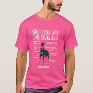 Hundebesitzer ANATOMIE EINES Dobermanns DES DOBERM T-Shirt