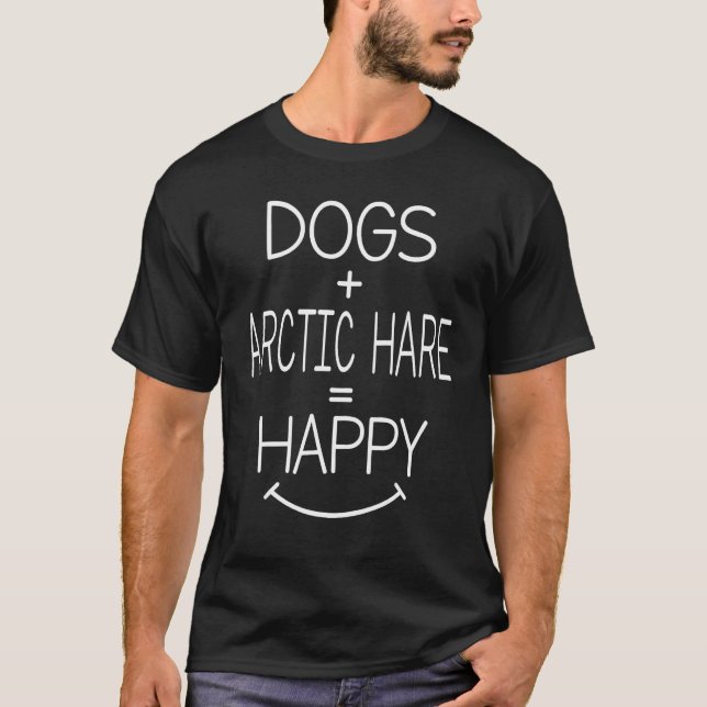 Hundebesitzer arktischer Hare T-Shirt (Vorderseite)