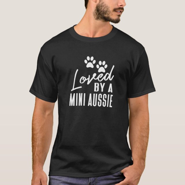 Hundebesitzer der Miniaturhütte T-Shirt (Vorderseite)
