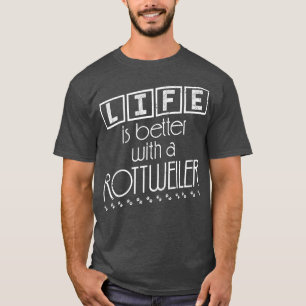 Hundebesitzer Geschenke Liebe Hunde Rottweiler T-Shirt