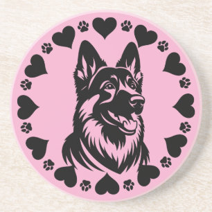 Hundebesitzer Getränkeuntersetzer