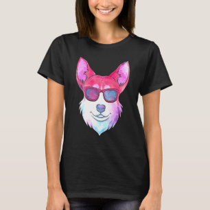 Hundebesitzer Haustier Tier Hund Sonnenbrille Co T-Shirt