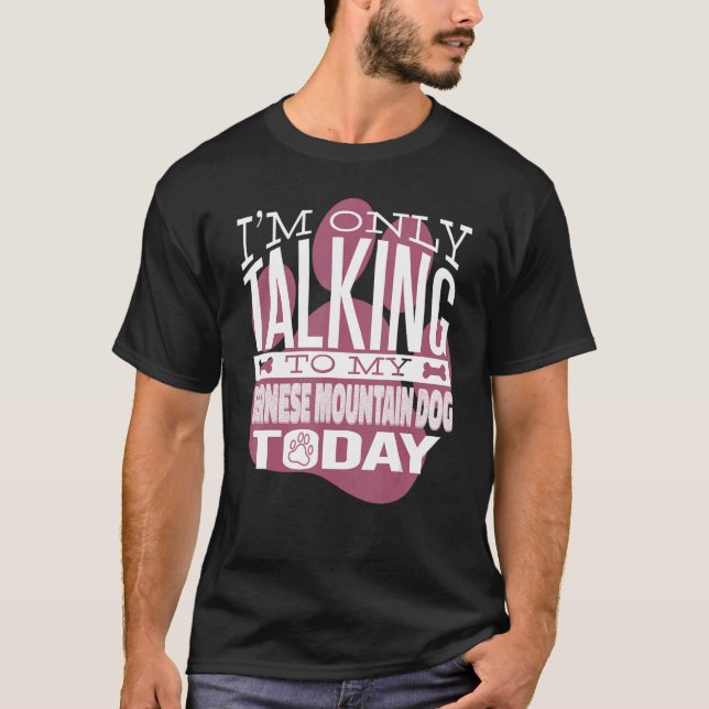 Hundebesitzer Ich spreche nur mit meinem Berner Be T-Shirt (Vorderseite)