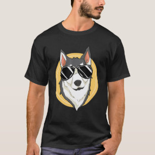 Hundebesitzer Lustige Sonnenbrille Cooles Tier Hun T-Shirt