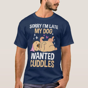 Hundebesitzer-Mops  T-Shirt