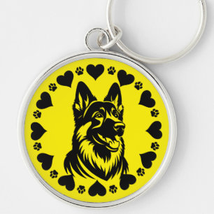 Hundebesitzer Schlüsselanhänger
