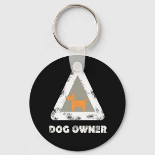Hundebesitzer-Schlüsselanhänger Schlüsselanhänger
