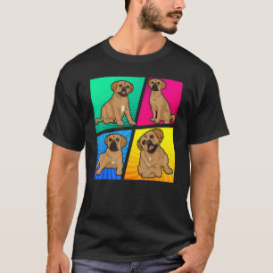 Hundebesitzer Tier Hund Haustierbesitzer Pop Puggl T-Shirt