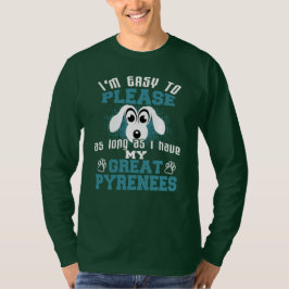 Hundebesitzer von Funny Great Pyrenäen T-Shirt