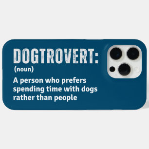 Hundebetreuer Definition Lustige Introvertierte Hu Case-Mate iPhone Hülle