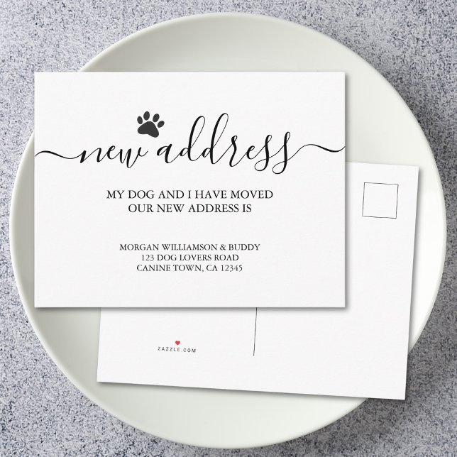 Hundebewegung Ankündigungspostkarte (Von Creator hochgeladen)