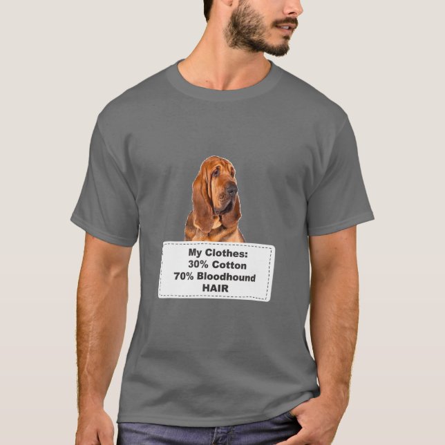 Hundebluthund T-Shirt (Vorderseite)