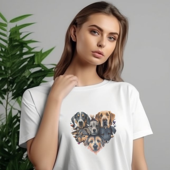 Hundebüge T-Shirt (Von Creator hochgeladen)