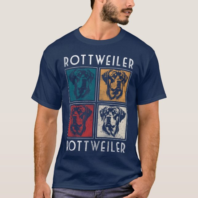 Hundebündin Vintag T-Shirt (Vorderseite)