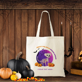 Hundebüttel Halloween Trick oder Treat Tote Bag Tragetasche