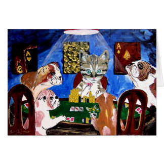 HUNDECAT, der POKER-KATZEN-REGEL-HUNDEgeifer