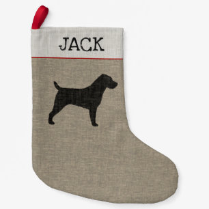 Hundedes liebhabers der kleiner weihnachtsstrumpf