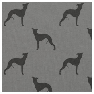 Hundedes liebhabers des Whippet Stoff