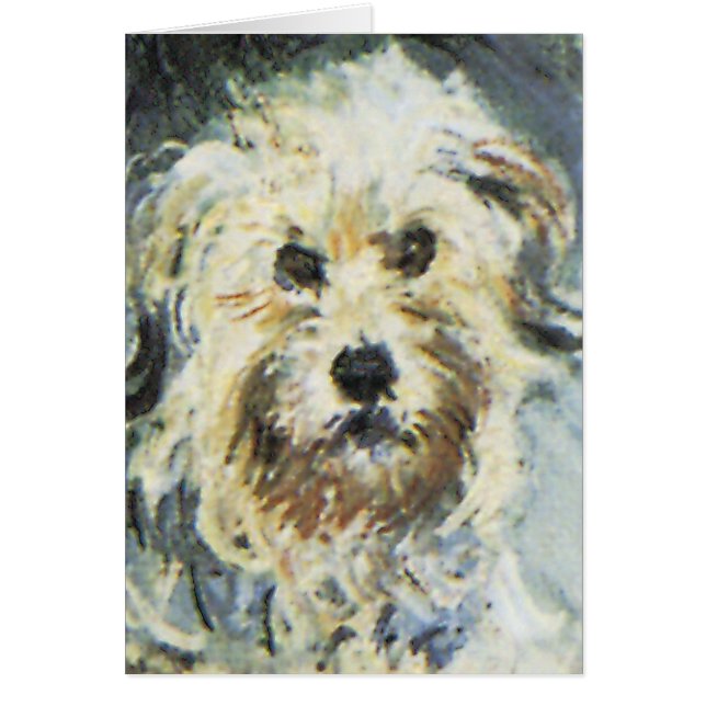 Hundedetails von Claude Monet Malerei (Vorne)
