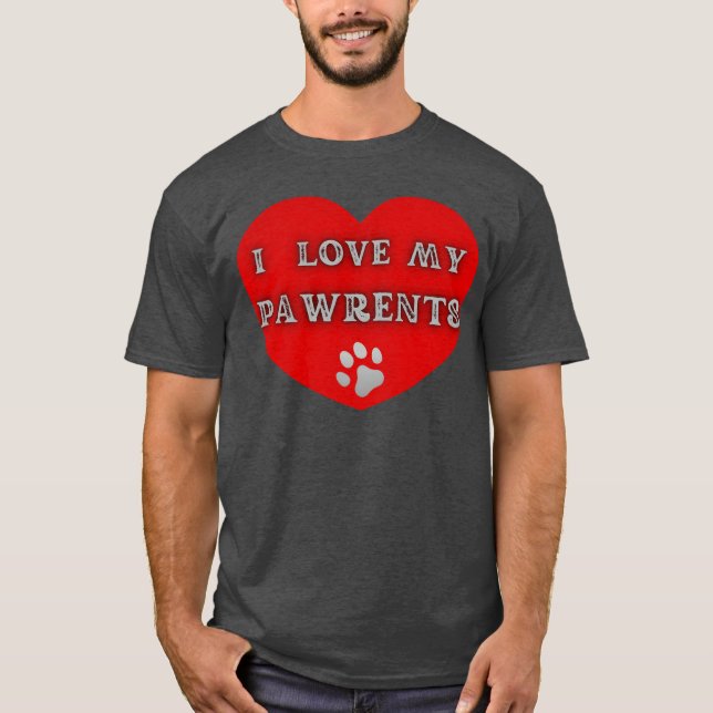 Hundeeltern T-Shirt (Vorderseite)