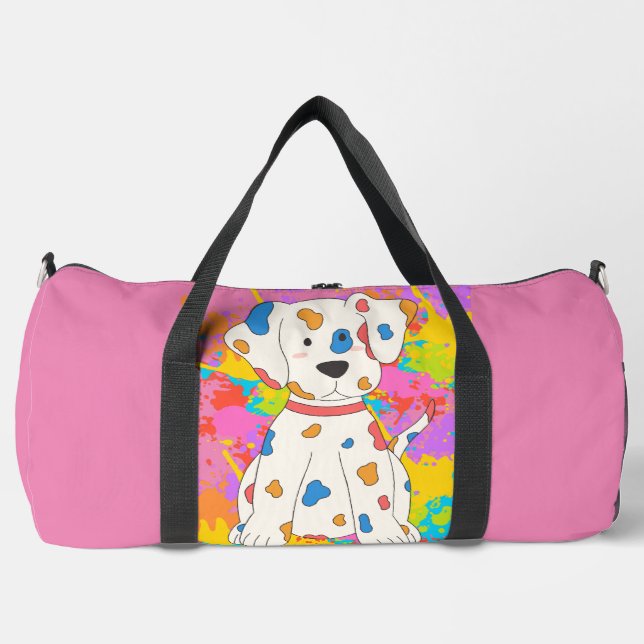 Hundefarbe Duffle Bag (Vorderseite)