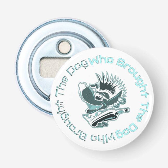 Hundefehler Flaschenöffner (Vorderseite)