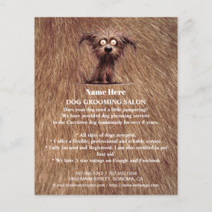 Hundefeld personalisierter Flyer