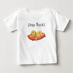 Hundefelsen-T-Shirts und Geschenke Baby T-shirt