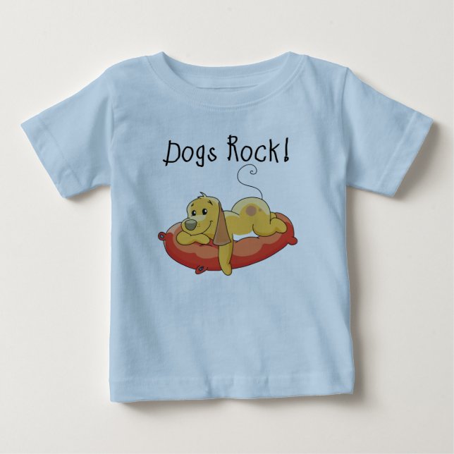 Hundefelsen-T-Shirts und Geschenke Baby T-shirt (Vorderseite)
