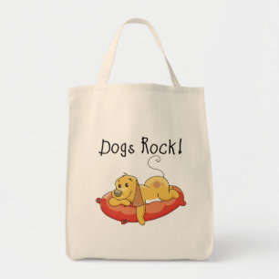 Hundefelsen-T-Shirts und Geschenke Tragetasche