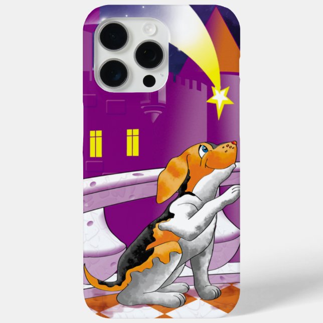 Hundefernrohr iPhone 15 Pro Max Hülle (Rückseite)