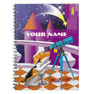 Hundefernrohr Notizblock