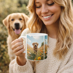 Hundefoto Haustier Name Text Kaffeetasse