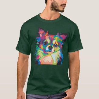 Hundefreund Chihuahua Haustier Tier Grafik T-Shirt