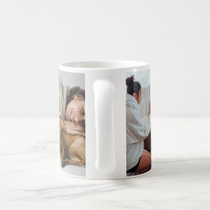 Hundefreund Haustier Foto Collage Kaffeetasse