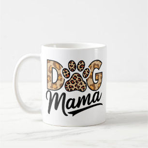 Hundefreund Leopardendruck Pfote Kaffeetasse