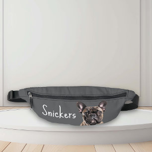 Hundefreund-Tasche für Spaziergänge mit Foto Bauchtasche