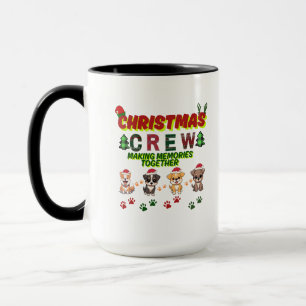 Hundefreund Weihnachten Familie-Weihnachts-Crew Hu Tasse