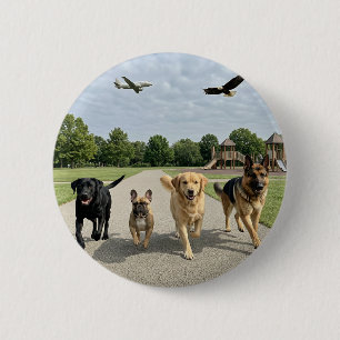 Hundefreunde Button