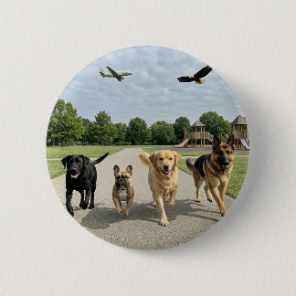 Hundefreunde Button
