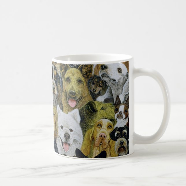 Hundefreunde Kaffeetasse (Rechts)